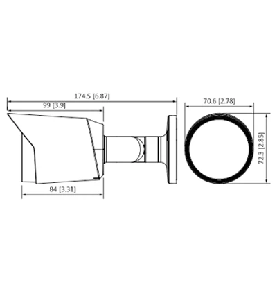 DAHUA HAC-HFW1500T-28 - CAMARA BULLET DE 5 MEGAPIXELES/ LENTE DE 2.8 MM/ 111 GRADOS DE APERTURA/ METALICA/ IR DE 30 METROS/ IP67/ SOPORTA CVI/CVBS/AHD/TVI/ #PROMOFULL-Bullet-DAHUA-DHT0290042-Bsai Seguridad & Controles