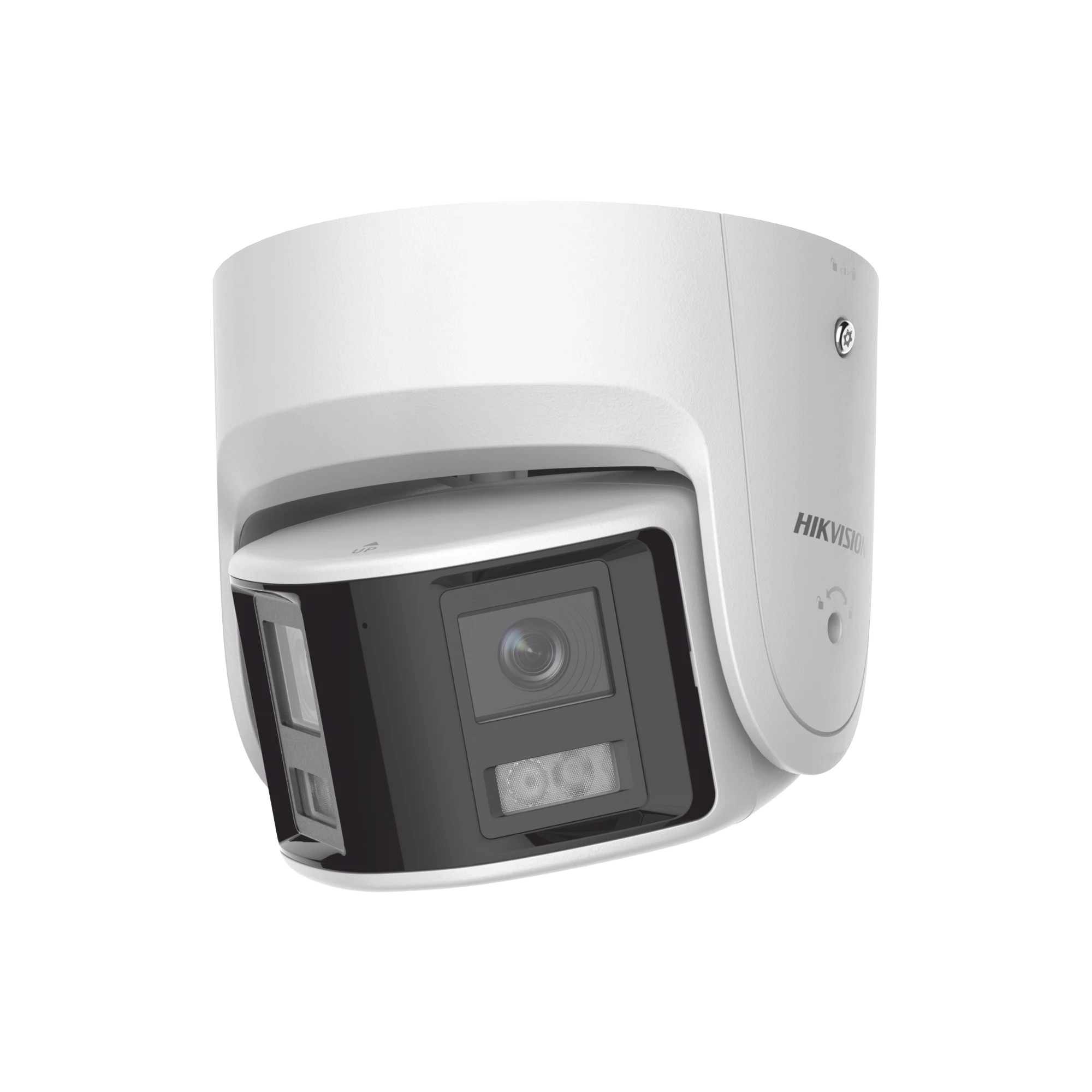 [ PROTECCIÓN ACTIVA ] TURRET IP PANORÁMICA 4 MEGAPÍXEL / 180° / IMAGEN A COLOR 24/7 / POE / WDR 130° / IP67 / ACUSENSE / PROTECCIÓN ACTIVA (LUZ ESTROBOSCÓPICA Y ALARMA AUDIBLE)-Cámaras IP-HIKVISION-Bsai Seguridad & Controles