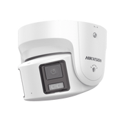 [ PROTECCIÓN ACTIVA ] TURRET IP PANORÁMICA 8 MEGAPIXEL / 180° / IMAGEN A COLOR 24/7 / POE / WDR 130° / IP67 / ACUSENSE / PROTECCIÓN ACTIVA (LUZ ESTROBOSCÓPICA Y ALARMA AUDIBLE)-Cámaras IP-HIKVISION-Bsai Seguridad & Controles