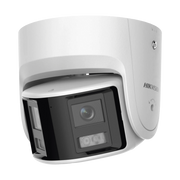 [PROTECCIÓN ACTIVA] TURRET IP 4 MEGAPIXEL / 2 LENTES DE 2.8 MM (IMAGEN PANORÁMICA 180°) / 30 MTS IR / EXTERIOR IP67 / LUZ INTERMITENTE Y ALERTA DE AUDIO / AUDIO BIDIRECCIONAL / ACUSENSE / WDR 120 DB / MICRO SD-Cámaras IP y NVRs-HIKVISION-DS-2CD2346G2P-ISU/SL(C)-Bsai Seguridad & Controles