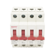 PROTECCIÓN TÉRMICA 4P, 20A, CORRIENTE DIRECTA 1000 VCC PARA APLICACIÓN FOTOVOLTAICA MONTAJE RIEL DIN-EPCOM POWERLINE-Bsai Seguridad & Controles