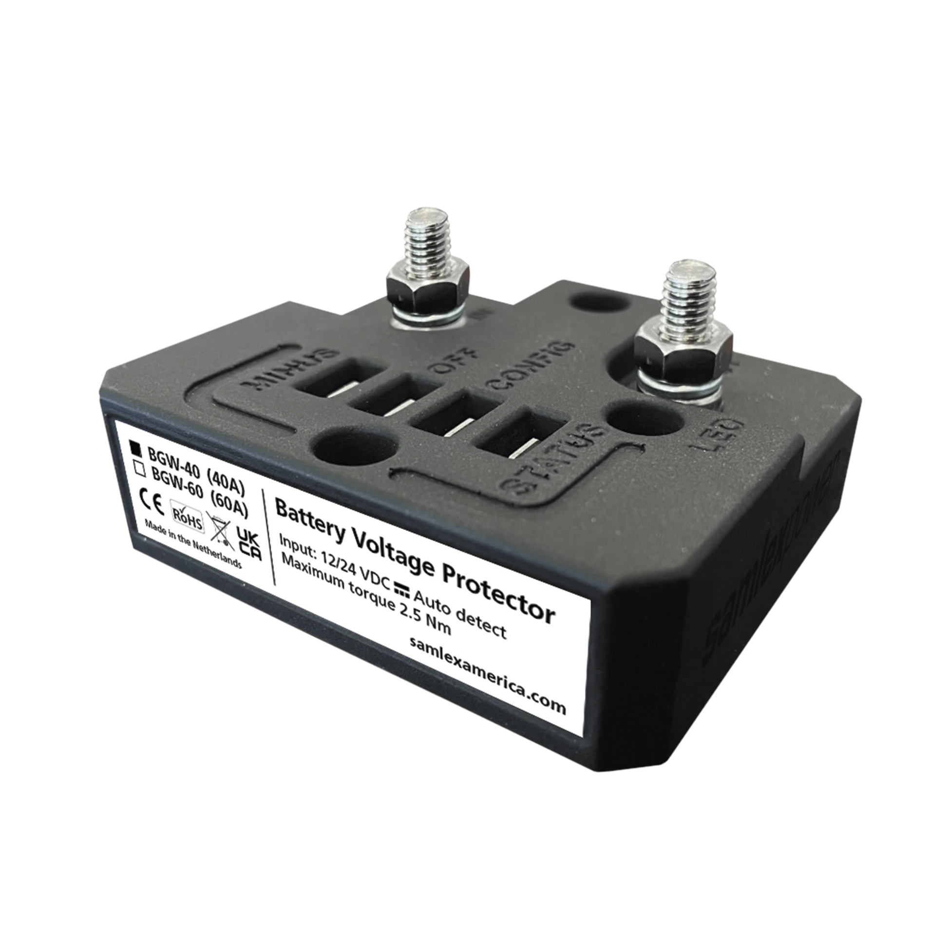 PROTECTOR DE BATERÍAS A PRUEBA DE AGUA 40 A-Baterías y Cargadores-SAMLEX-Bsai Seguridad & Controles