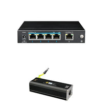 KIT- SWITCH UTEPO CON PROTECTOR CONTRA DESCARGAS ELÉCTRICAS Y ELECTROSTÁTICAS/ SWITCH POE DE 5 PUERTOS FAST ETHERNET/ 4 PUERTOS POE/ 60 WATTS TOTALES/802.3AF & AT/ NO ADMINISTRABLE/PROTECTOR DE DESCARGAS ELÉCTRICAS Y ELECTROSTÁTICAS PARA EQUIPOS DE RED-Paquetes-UTEPO-Bsai Seguridad & Controles