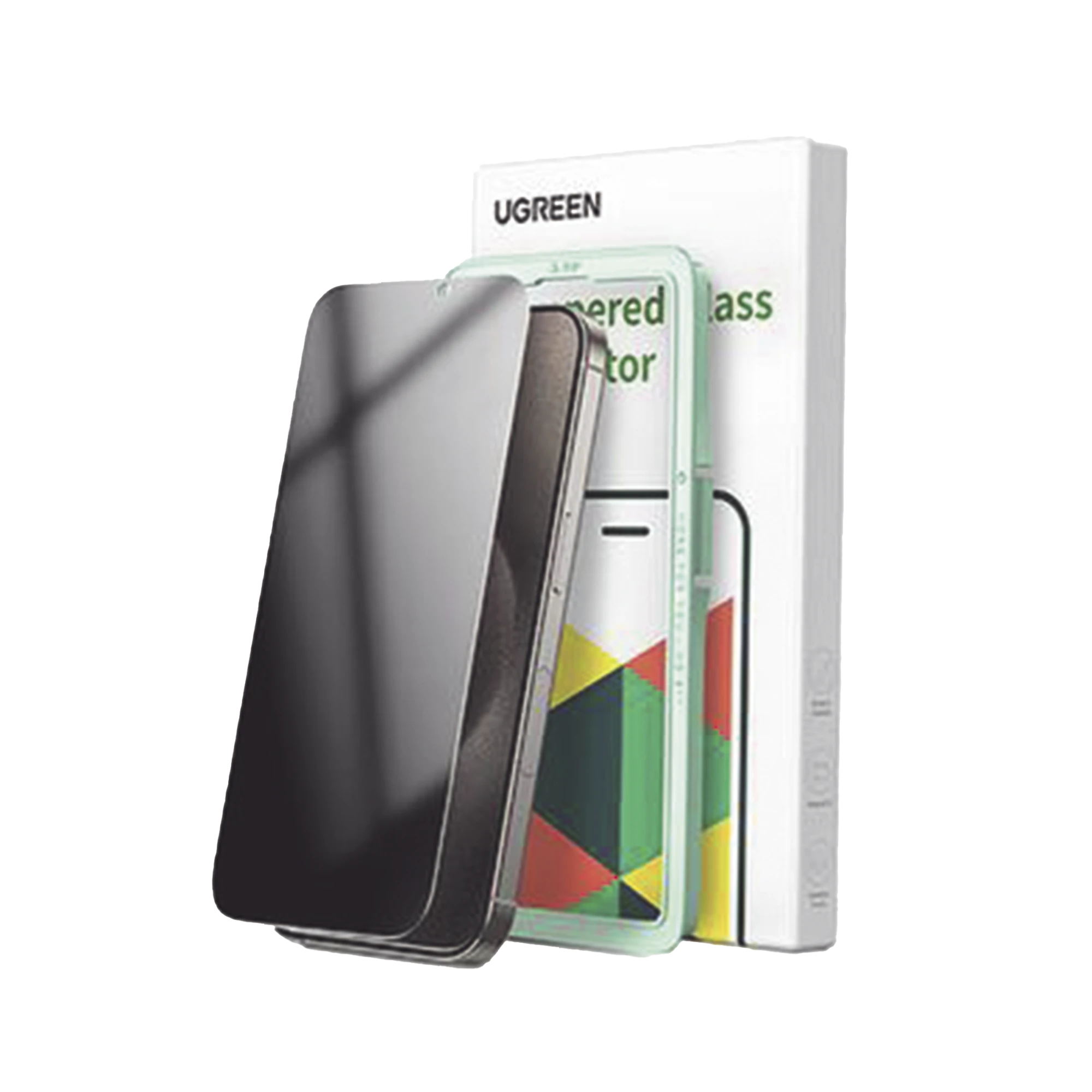 PROTECTOR DE PANTALLA UGREEN HD CON MARCO DE INSTALACIÓN PARA IPHONE 16 PRO MAX (PAQUETE DE 1)-Servidores / Almacenamiento-UGREEN-Bsai Seguridad & Controles