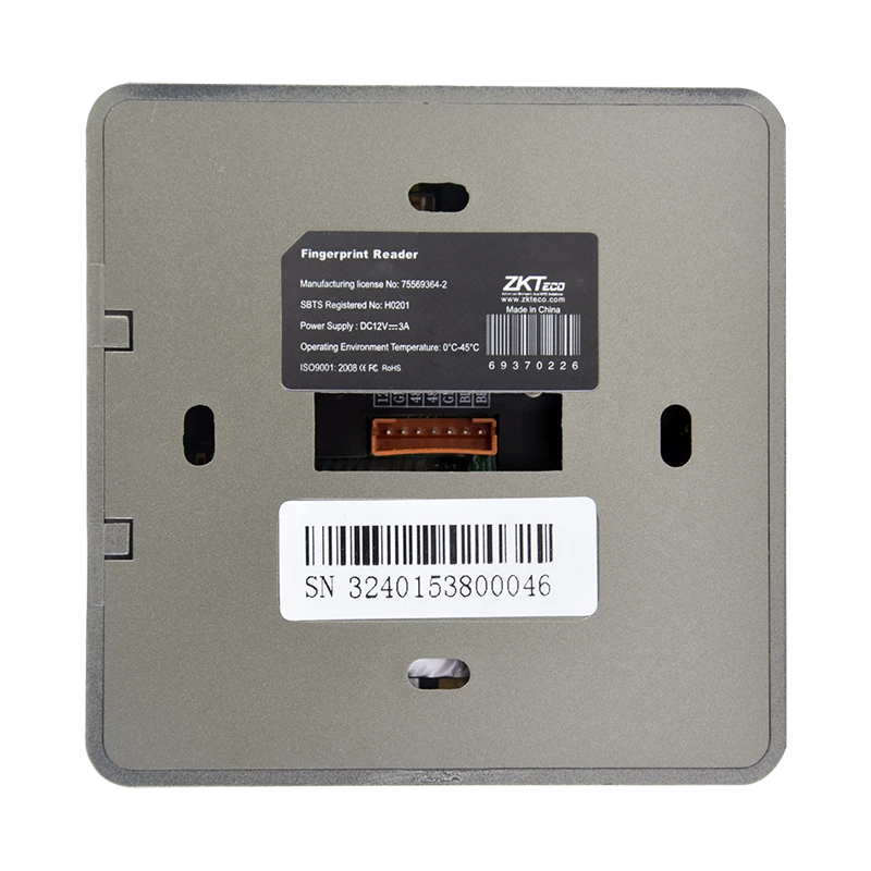 LECTOR DE HUELLA/TECLADO/PROXIMIDAD-Controles de Acceso-ZKTECO-Bsai Seguridad & Controles