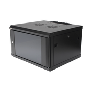 GABINETE DE PARED PRECISION 19 IN 6UR (455MM) - CRISTAL TEMPLADO. INCLUYE: 2 VENTILADORES Y PANEL CEPILLO