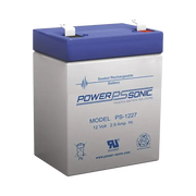 BATERÍA 12V, 2.9AH, PARA RESPALDO, TECNOLOGÍAS AGM/VRLA, 5 AÑOS VIDA ÚTIL, TERMINALES F1, RECONOCIDA UL-Energía-POWER SONIC-Bsai Seguridad & Controles