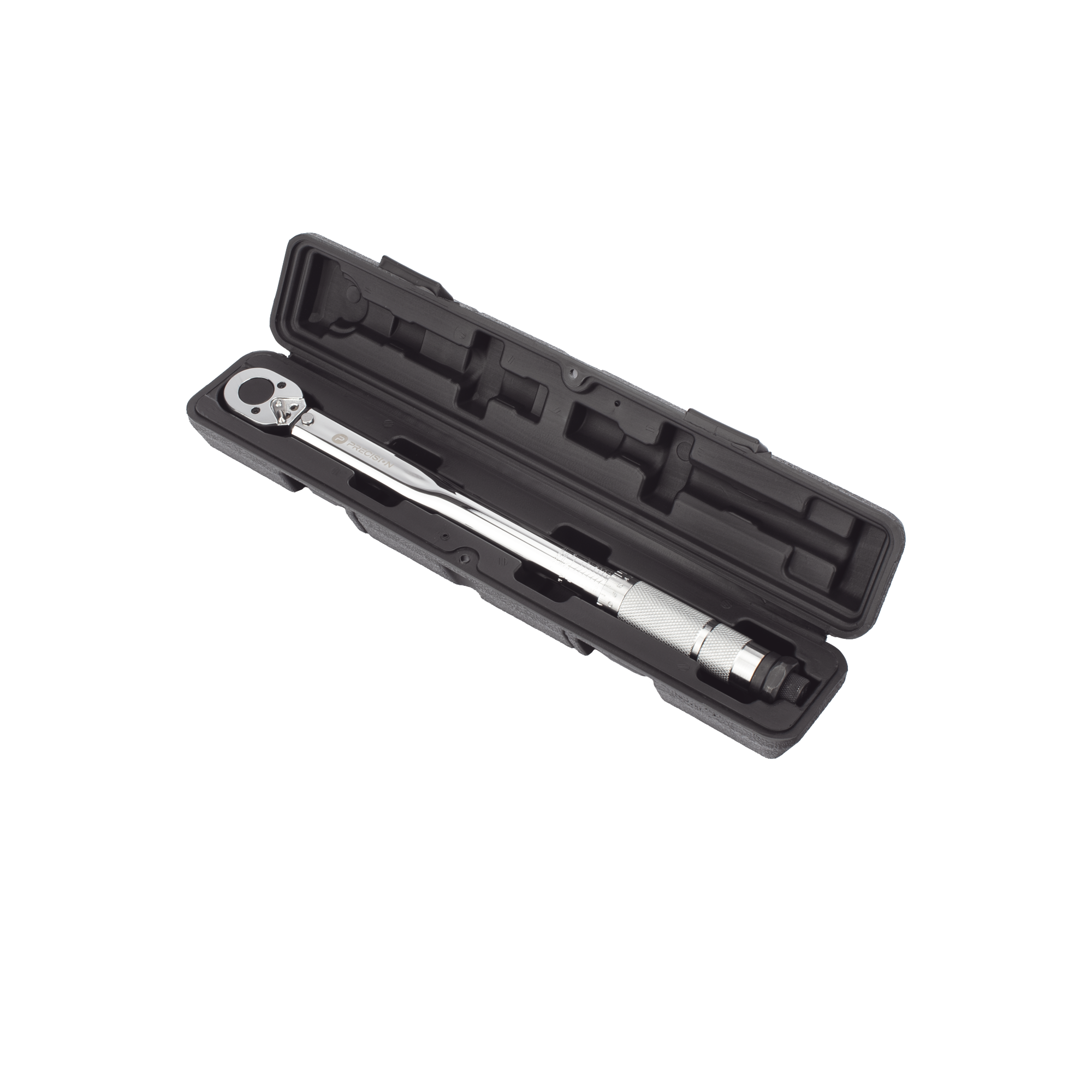 TORQUÍMETRO O LLAVE DINAMOMÉTRICA AJUSTABLE CON MATRACA DE TRUENO 3/8", 19-110NM