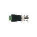 ADAPTADOR DE CONECTOR BNC MACHO A 2 TERMINALES-TORNILLO PARA CABLES AWG-26-14, EN APLICACIONES CCTV, NÍQUEL/ ORO/ PTFE Y PVC.-Adaptadores-EPCOM TITANIUM-TT-RG-17-Bsai Seguridad & Controles