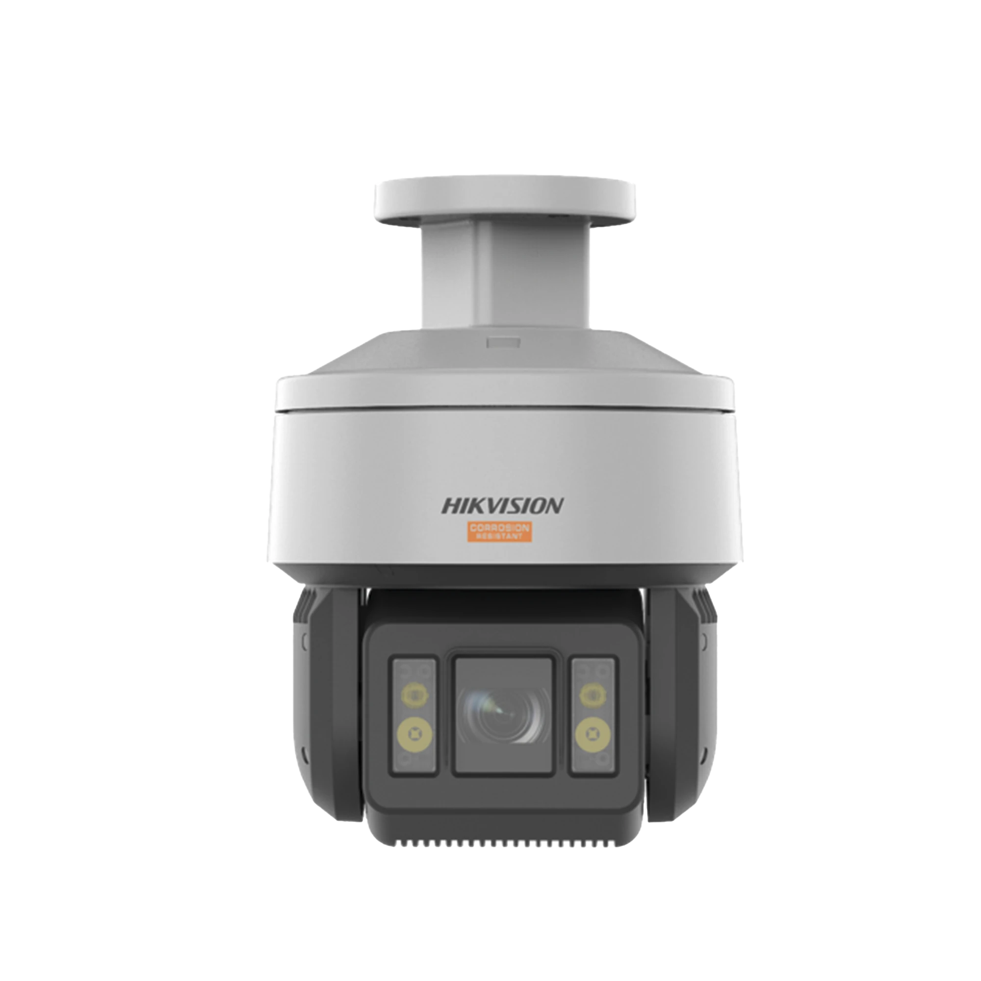 PTZ IP 4 MEGAPIXEL / 32X ZOOM / DUAL LIGHT (100 MTS IR / 30 MTS LUZ BLANCA) / POLIMERO ANTICORROSIVO (IDEAL PARA ZONAS COSTERAS O ALTA SALINIDAD) / AUTOSEGUIMIENTO / DARKFIGHTER / EXTERIOR IP67 / NEMA 4X / C5 / MICRO SD-Cámaras IP y NVRs-HIKVISION-Bsai Seguridad & Controles