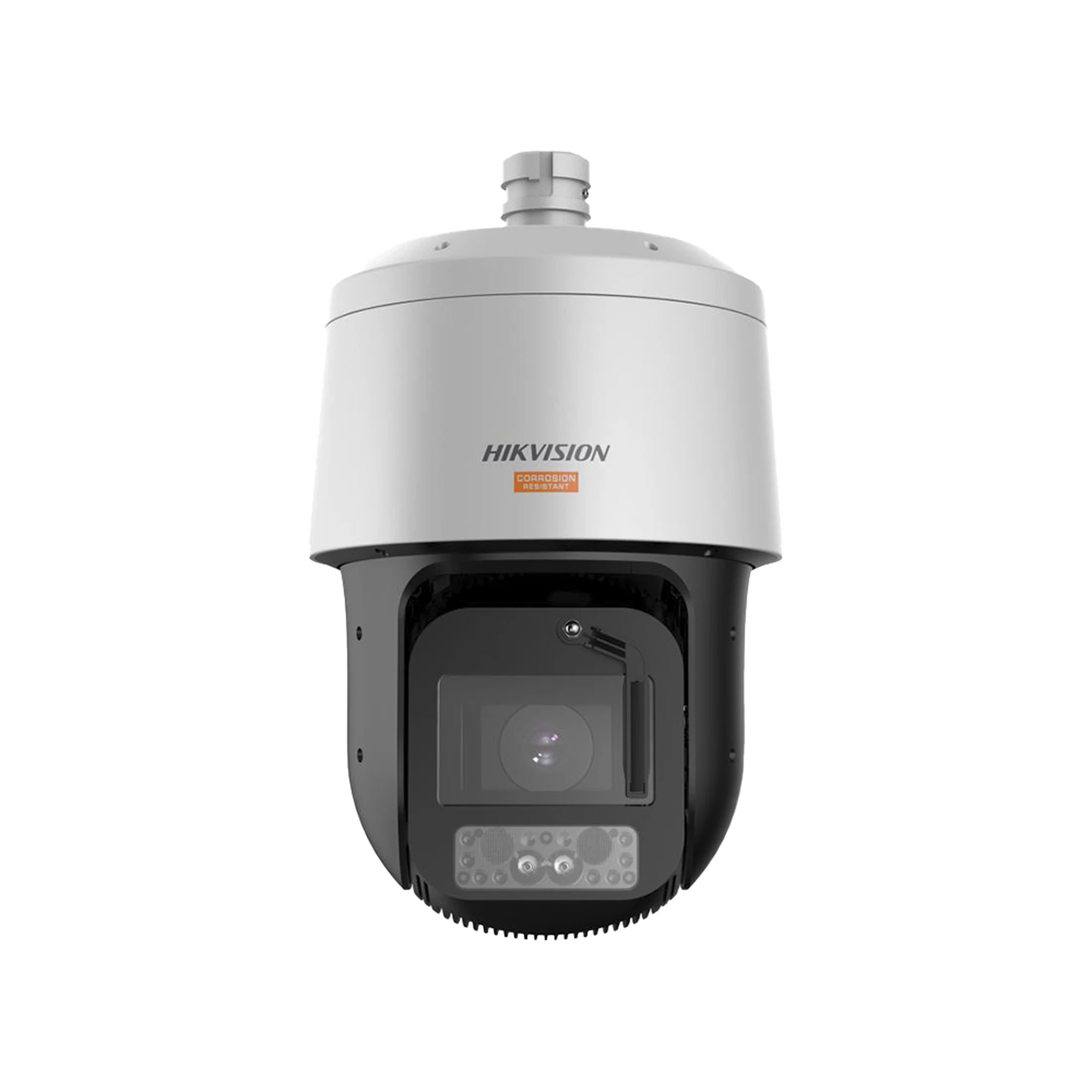 PTZ IP 4 MEGAPIXEL / 42X ZOOM / DUAL LIGHT (500 MTS IR / 100 MTS LUZ BLANCA) / POLIMERO ANTICORROSIVO (IDEAL PARA ZONAS COSTERAS O ALTA SALINIDAD) / AUTOSEGUIMIENTO / DARKFIGHTER / EIS / EXTERIOR IP67 / NEMA 4X / C5 / WIPER / MICRO SD-Cámaras IP y NVRs-HIKVISION-DS-2DT8C442MXG-LWT-Bsai Seguridad & Controles