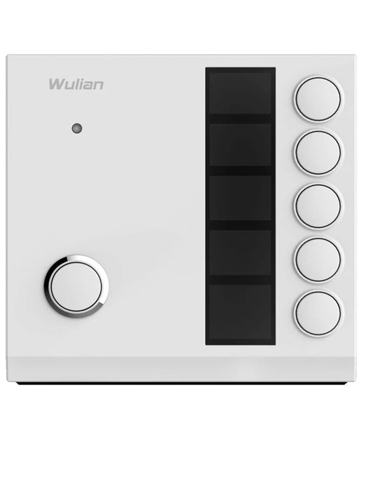 WULIAN ZCENEW - INTERRUPTOR DE ESCENA / ZIGBEE / ACTIVA ESCENA CON UNA SOLA TECLA / PUEDE CONTROLARSE REMOTAMENTE POR MEDIO DE SU APLICACIÓN AIOT SMARTHOME-Controles-WULIAN-SXI481012-Bsai Seguridad & Controles