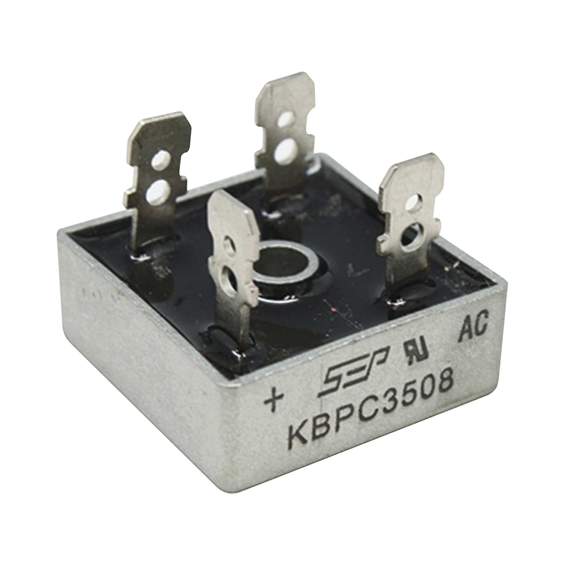 PUENTE DE DIODOS RECTIFICADOR, 35A, 800 PIV, 29 X 29 MM.-Fuentes de Alimentación-SYSCOM PARTS-Bsai Seguridad & Controles