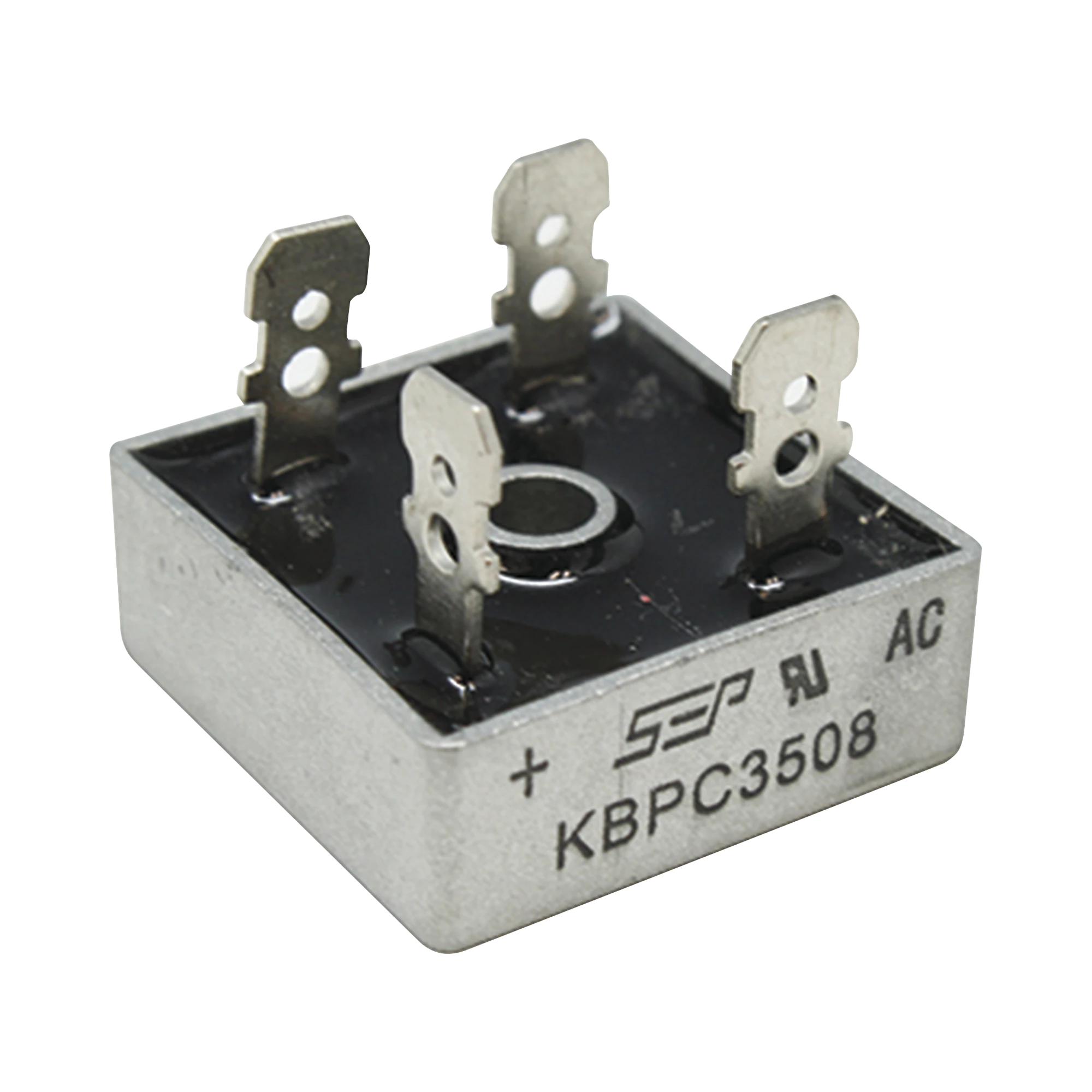 PUENTE DE DIODOS RECTIFICADOR, 35A, 800 PIV, 29 X 29 MM.-Fuentes de Alimentación-SYSCOM PARTS-Bsai Seguridad & Controles