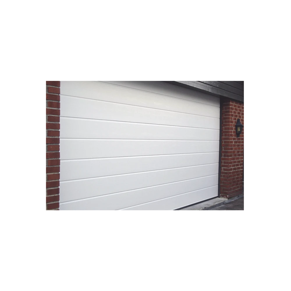 PUERTA DE GARAGE DE ALTA CALIDAD, LISA COLOR BLANCO 12X7 PIES, AISLADA, ESTILO AMERICANA.-Acceso Vehicular-ACCESSPRO-Bsai Seguridad & Controles