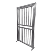 PUERTA LATERAL PARA TORNIQUETES DE ACERO INOXIDABLE-Torniquetes y Puertas de Cortesía-ACCESSPRO-Bsai Seguridad & Controles