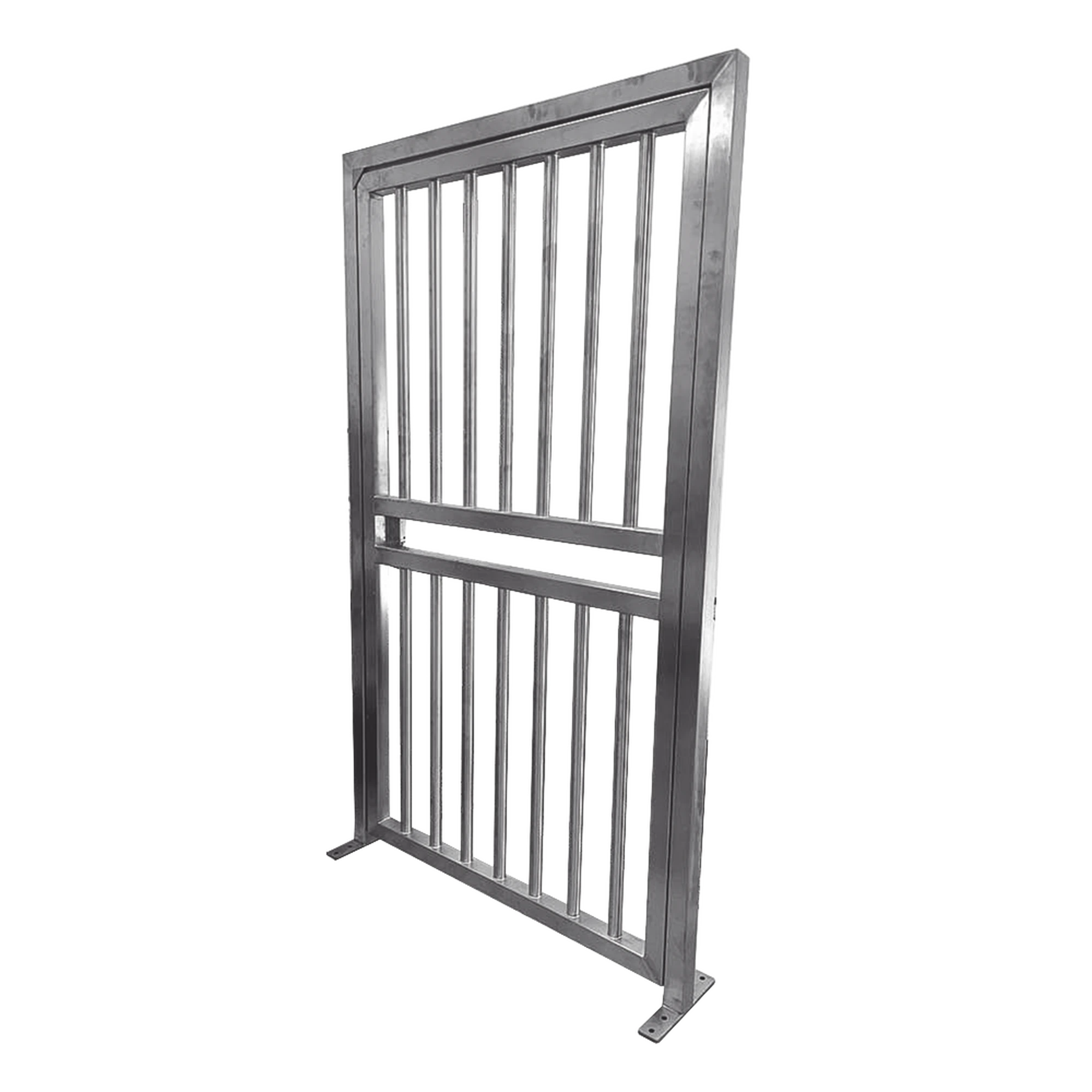 PUERTA LATERAL PARA TORNIQUETES DE ACERO INOXIDABLE-Torniquetes y Puertas de Cortesía-ACCESSPRO-Bsai Seguridad & Controles