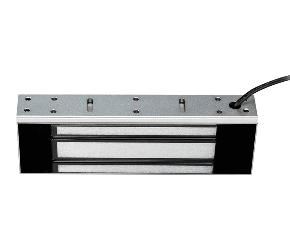 YLI YM500NW - CERRADURA MAGNÉTICA PARA EXTERIOR IP68 / FUERZA DE SUJECIÓN 500KG /1200LB / VOLTAJE DUAL 12V / 24VDC / COMPATIBLE CON SOPORTE MBK500NZLW / PUERTAS DE MADERA, VIDRIO, METÁLICA-Magnética-YLI ELECTRONIC-Bsai Seguridad & Controles