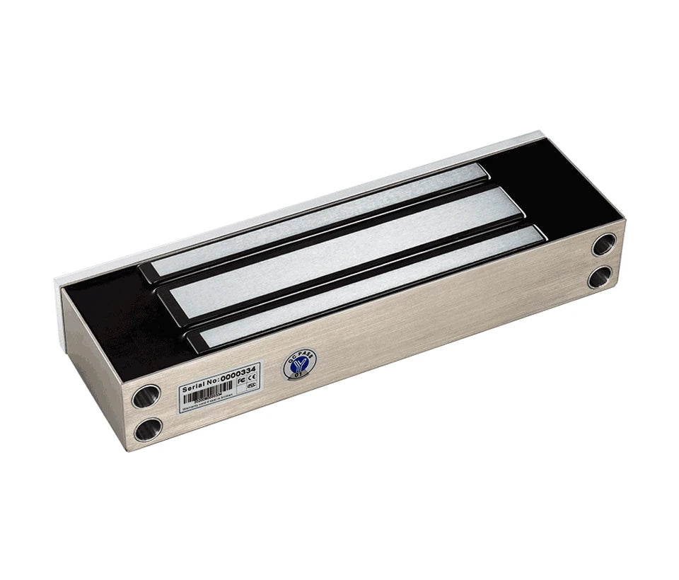 YLI YM500NW - CERRADURA MAGNÉTICA PARA EXTERIOR IP68 / FUERZA DE SUJECIÓN 500KG /1200LB / VOLTAJE DUAL 12V / 24VDC / COMPATIBLE CON SOPORTE MBK500NZLW / PUERTAS DE MADERA, VIDRIO, METÁLICA-Magnética-YLI ELECTRONIC-Bsai Seguridad & Controles