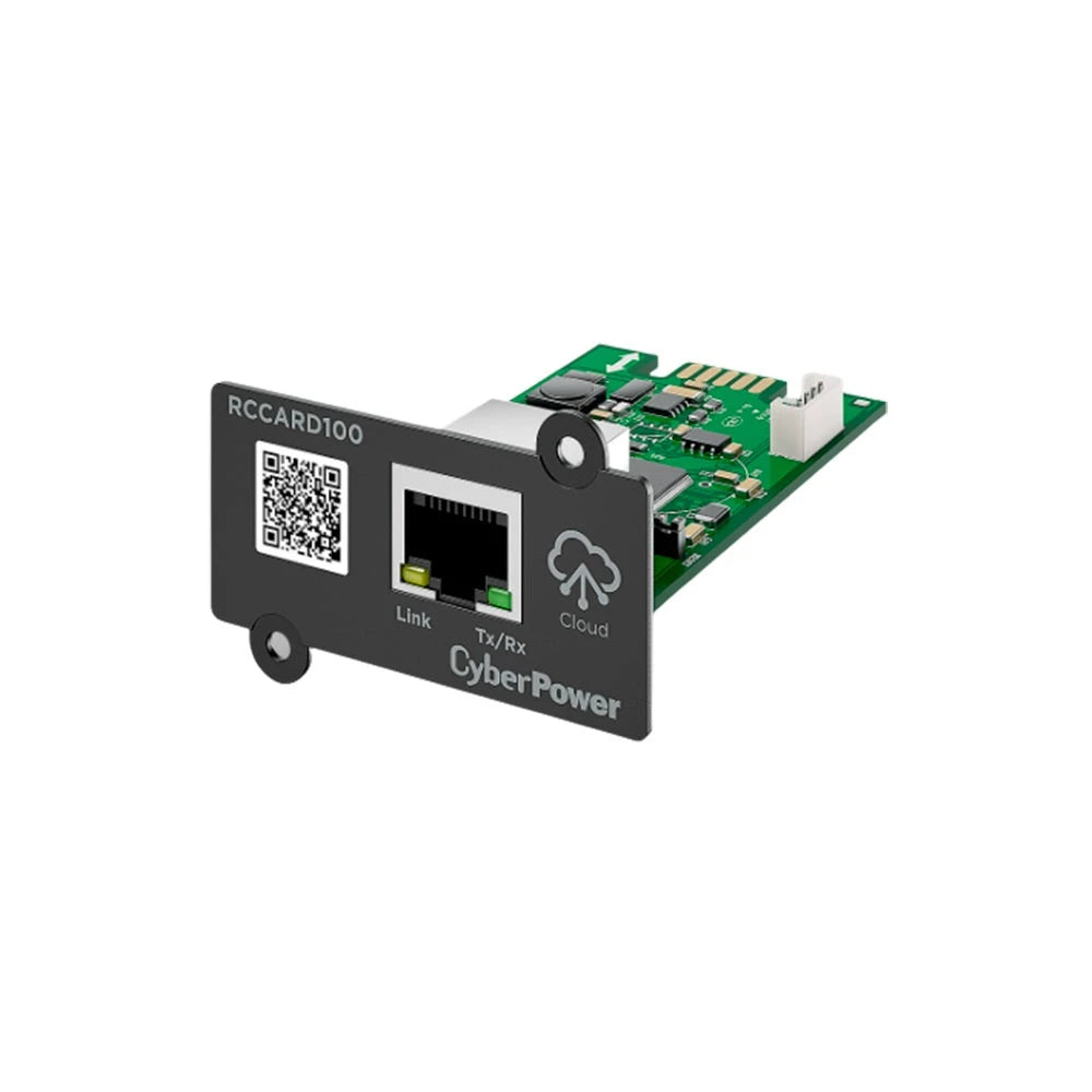 PUERTO DE CONECTIVIDAD RJ45 CYBERPOWER RCCARD100 PROTOCOLO DE ENLACE DE DATOS ETHERNET 100BASE-TX , ETHERNET 10BASE-T ADMINISTRACIÓN REMOTA POWERPANEL CLOUD (SERVICIO GRATUITO POR 3 AÑOS) PLUG-AND-PLAY-Racks y Gabinetes-CYBERPOWER-Bsai Seguridad & Controles