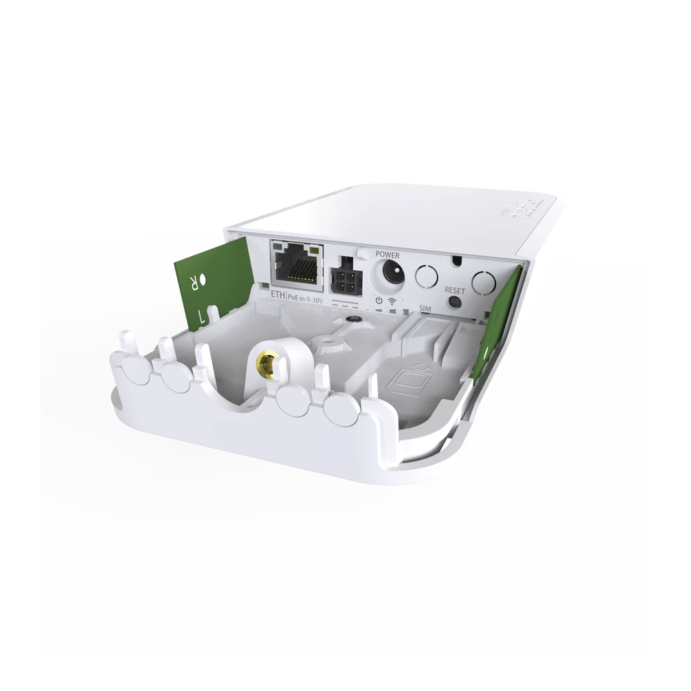 MODEM 4G (LTE) PARA SIM, CON WI-FI 2.4 GHZ, PARA USO EN CASA Y/O VEHÍCULOS, C/PUERTO FAST ETHERNET-Redes WiFi-MIKROTIK-Bsai Seguridad & Controles