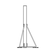PUNTA DE TORRE SSV PARA SECCIÓN 2WST, 2WN Y 3WN.-Torres y Mástiles-ROHN-Bsai Seguridad & Controles