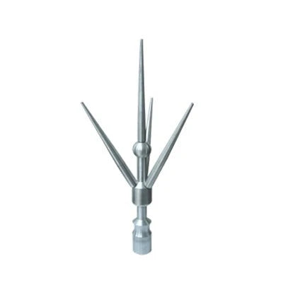 PUNTA PARARRAYO TIPO FRANKLIN CON MÁSTIL DE 1.2 M-Tierra Física y Pararrayos-TOTAL GROUND-Bsai Seguridad & Controles