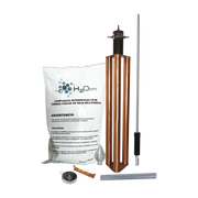 PUNTA PARARRAYOS PARA 80 M DE DIÁMETRO DE PROTECCIÓN CON ELECTRODO Y MEJORADOR DE TERRENO-Tierra Física y Pararrayos-TOTAL GROUND-Bsai Seguridad & Controles