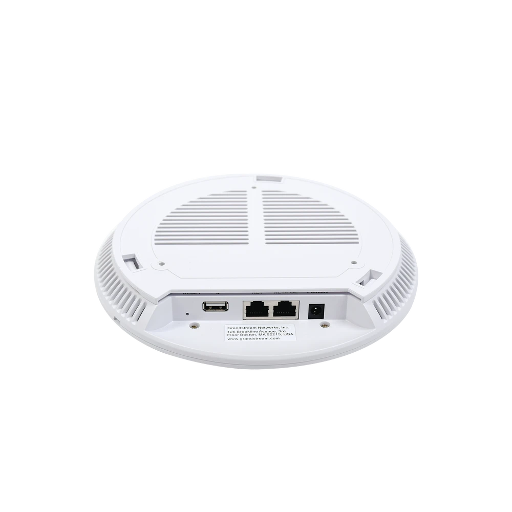 PUNTO DE ACCESO DOBLE BANDA MIMO 3X3:3 DE SUPER ALTA CAPACIDAD 1.75 GBPS HASTA 250 DISPOSITIVOS Y AMPLIA COBERTURA (175 METROS)-Redes WiFi-GRANDSTREAM-Bsai Seguridad & Controles