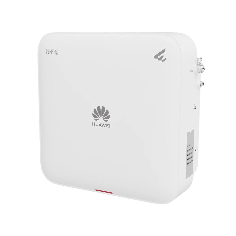 PUNTO DE ACCESO EXTERIOR WI-FI 6 / 1.775 GBPS / MU-MIMO 2X2:2 (2.4GHZ Y 5GHZ) / SMART ANTENNA / IP68 / PUERTO GE Y PUERTO SFP / BLE / CON ADMINISTRACIÓN GRATUITA DESDE LA NUBE-HUAWEI-Bsai Seguridad & Controles