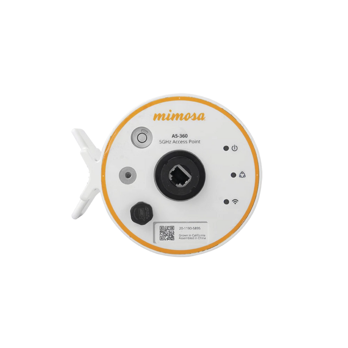 PUNTO DE ACCESO MU-MIMO 4X4:4AC, 4.9-6.2 GHZ, APERTURA 360&DEG;, GANANCIA DE 14 DBI, IP67, PTMP HASTA 1.5 GBPS, DISTANCIA DESDE 300 HASTA 500-Enlaces PtP y PtMP-MIMOSA NETWORKS-Bsai Seguridad & Controles