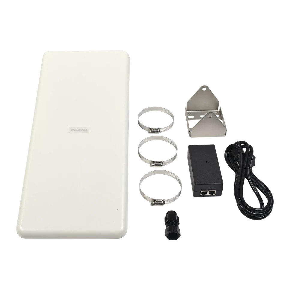 PUNTO DE ACCESO SUPER COBERTURA WIFI HASTA 1 KM HACIA UNA LAPTOP-Redes WiFi-ALTAI TECHNOLOGIES-Bsai Seguridad & Controles