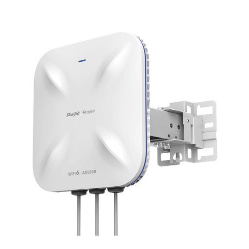 PUNTO DE ACCESO WI-FI 6 INDUSTRIAL PARA EXTERIOR SECTORIAL 5.95 GBPS, MU-MIMO 4X4, FILTROS ANTI INTERFERENCIA Y AUTO OPTIMIZACIÓN CON IA, PUERTO ETH 2.5G Y SFP-Redes WiFi-RUIJIE-RG-RAP6260(H)-D-Bsai Seguridad & Controles