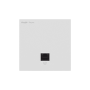 PUNTO DE ACCESO WI-FI 6 PARA INTERIOR EN PARED, HASTA 512 USUARIOS IDEAL PARA HOTELERÍA, DISCRETO INCRUSTADO EN PARED.-Redes WiFi-RUIJIE-Bsai Seguridad & Controles