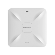 PUNTO DE ACCESO WI-FI 6 PARA INTERIOR, SE INSTALA EN TECHO O PARED, HASTA 512 USUARIOS Y 2.97 GBPS, DOBLE BANDA 802.11AX MU-MIMO 2X2-Redes WiFi-RUIJIE-Bsai Seguridad & Controles