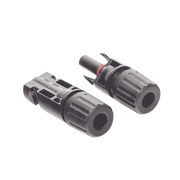 Par de Conectores Macho-Hembra para Módulos Fotovoltaicos tipo MC-4-Paneles Solares-EPCOM POWERLINE-Bsai Seguridad & Controles