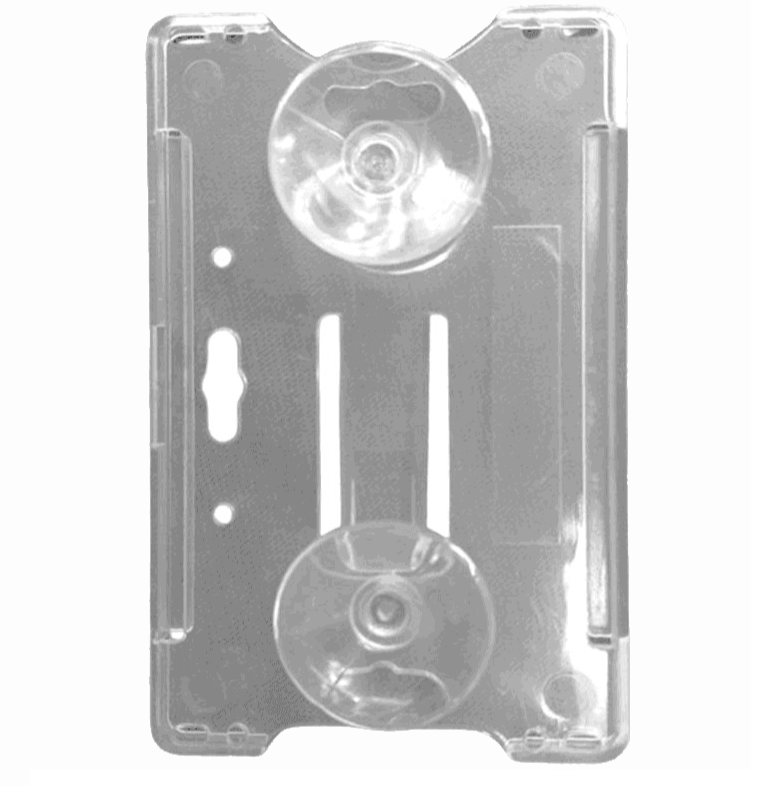 SAXXON ASCBCT2 - PORTA TARJETA DE PLÁSTICO TRANSPARENTE / COMPATIBLE CON TARJETAS O TAG SAXXON DE PVC-Lectoras de Largo Alcance-SAXXON-Bsai Seguridad & Controles