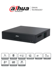 DAHUA DHI-NVR5864-16P-EI NVR de 64 Canales IP4K/ 16 Puertos Poe/Raid0/1/5/6/10/ 384 Mbps/ IA por grabador: detección y reconocimiento de rostros/ Protección perimetral-NVR's Mayores a 32 Canales-DAHUA-Bsai Seguridad & Controles