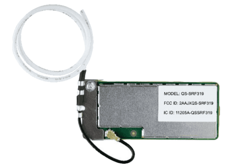 QOLSYS IQCARD 319 MHZ - PERMITE RETOMAR INSTALACIONES QUE UTILIZAN SENSORES EN 319MHZ Y ACTUALIZAR EL SISTEMA CON LOS NUEVOS PANELES IQ PANEL DE 4TA GENERACIÓN-Módulos-QOLSYS-Bsai Seguridad & Controles