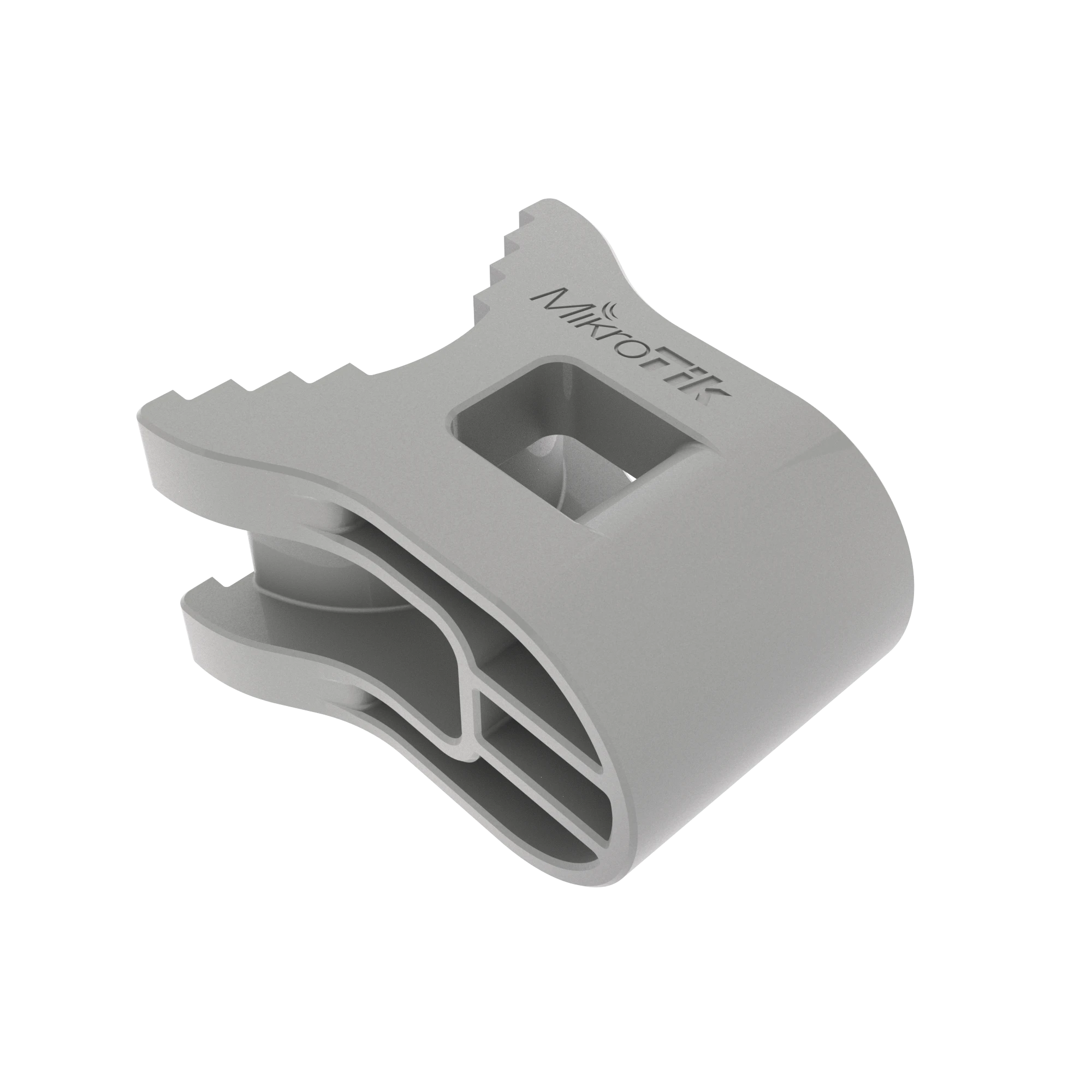 (QM-X) ADAPTADOR BÁSICO DE MONTAJE PARA POSTE-Antenas-MIKROTIK-Bsai Seguridad & Controles