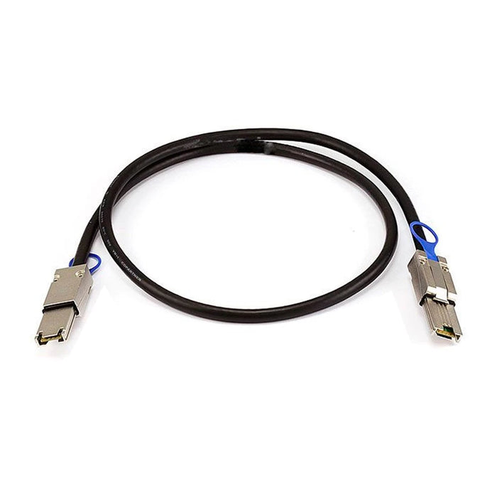 QNAP CAB-SAS05M-8088 MINI SAS 6G CABLE (SFF-8088), 0.5M-Servidores NAS / STORAGE-QNAP-CAB-SAS05M-8088-Bsai Seguridad & Controles