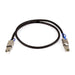 QNAP CAB-SAS05M-8088 MINI SAS 6G CABLE (SFF-8088), 0.5M-Servidores NAS / STORAGE-QNAP-CAB-SAS05M-8088-Bsai Seguridad & Controles