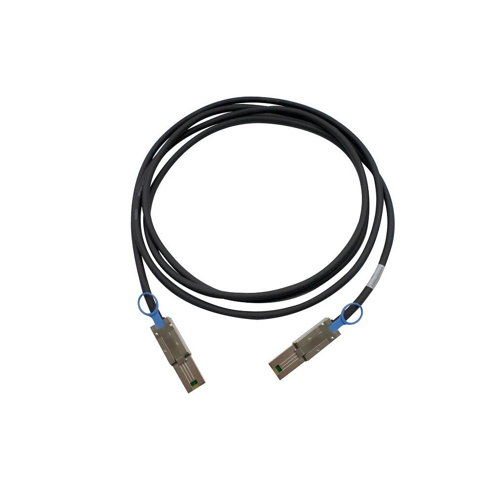 QNAP CAB-SAS20M-8088 MINI SAS 6G CABLE (SFF-8088), 2.0M-Servidores NAS / STORAGE-QNAP-Bsai Seguridad & Controles