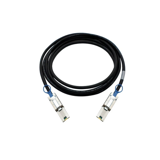 QNAP CAB-SAS30M-8088 MINI SAS 6G CABLE (SFF-8088), 3.0M-Servidores NAS / STORAGE-QNAP-CAB-SAS30M-8088-Bsai Seguridad & Controles