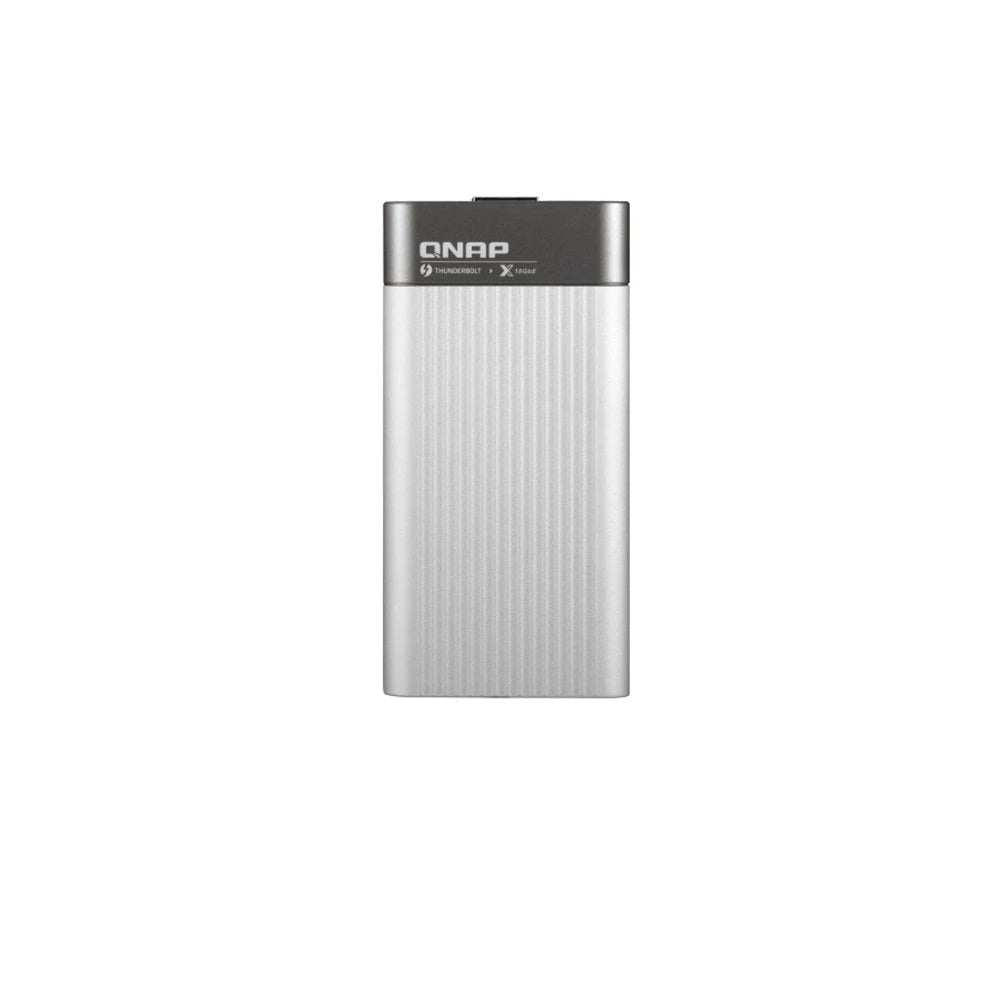 QNAP QNA-T310G1S SINGLE PORT THUNDERBOLT3 TO SINGLE PORT 10GBE SFP+ ADAPTER, BUS POWERED-Servidores NAS / STORAGE-QNAP-Bsai Seguridad & Controles