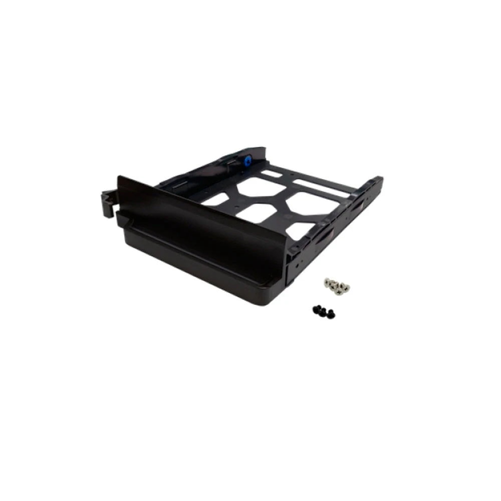 QNAP TRAY-35-NK-BLK04 BLACK HDD TRAY V4 FOR 3.5" AND 2.5" DRIVES WITHOUT KEY LOCK, BLACK, PLASTIC WITH 6 X SCREWS FOR 2.5" HDD, TOOLESS-Servidores NAS / STORAGE-QNAP-Bsai Seguridad & Controles
