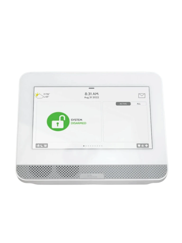 QOLSYS IQ4 HUB VIDEO BASICO - PAQUETE QUE CONTIENE SISTEMA DE ALARMA IQ 4 HUB , CON PANTALLA TÁCTIL DE 7", POWER G 915 MHZ 1 SENSOR PIR INALÁMBRICO PG9914, 1 SENSORES MAGNÉTICOS INALÁMBRICO PG9303 Y CÁMARA INTERIOR ALARM.COM ADCV523-Paquetes de Alarma-QOLSYS-Bsai Seguridad & Controles