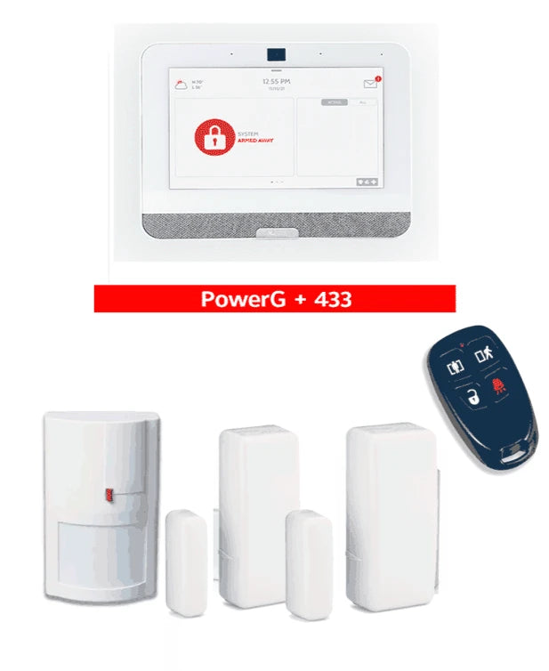 QOLSYS IQ4 PACK - PAQUETE DE ALARMA IQPANEL4 DE QOLSYS INCLUYE PANEL AUTOCONTENIDO, CON PANTALLA TÁCTIL DE 7", POWER G 915 MHZ + DSC POWER 433 MHZ. 4 BOCINAS INTEGRADAS, 2 MAGNÉTICOS INALÁMBRICOS WS4945. 1 WS4904PM Y WS4939-Paquetes de Alarma-DSC-DSC2480083-Bsai Seguridad & Controles