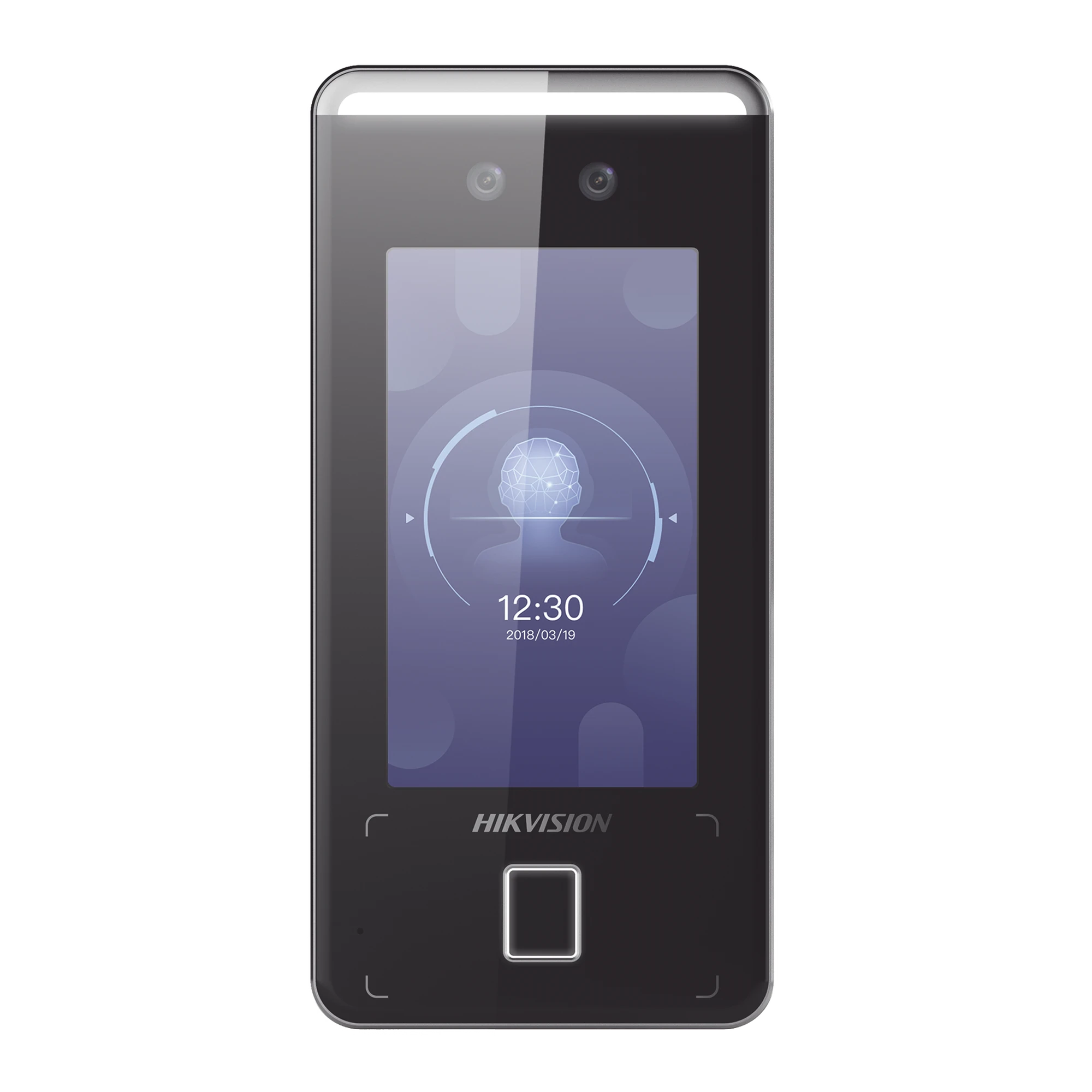 TERMINAL MIN MOE WIFI DE RECONOCIMIENTO FACIAL ULTRA RÁPIDO (IP65) / HASTA 1.5 MTS EN LECTURA / SOPORTA P2P HIK-CONNECT / 3,000 USUARIOS /QR Y VIDEOPORTERO (AMBIENTES DE BAJO RUIDO)-Biometricos-HIKVISION-Bsai Seguridad & Controles