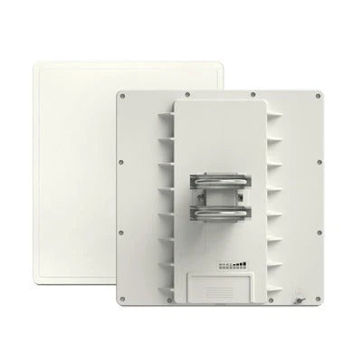 (QRT 5 AC) PUNTO DE ACCESO AC HASTA 450 MBPS EN 5GHZ (4.9 - 5.875), ANTENA INTEGRADA 24 DBI, APERTURA V 10.5° H 10.5°, HASTA 1000 MW DE POTENCIA-Enlaces PtP y PtMP-MIKROTIK-Bsai Seguridad & Controles